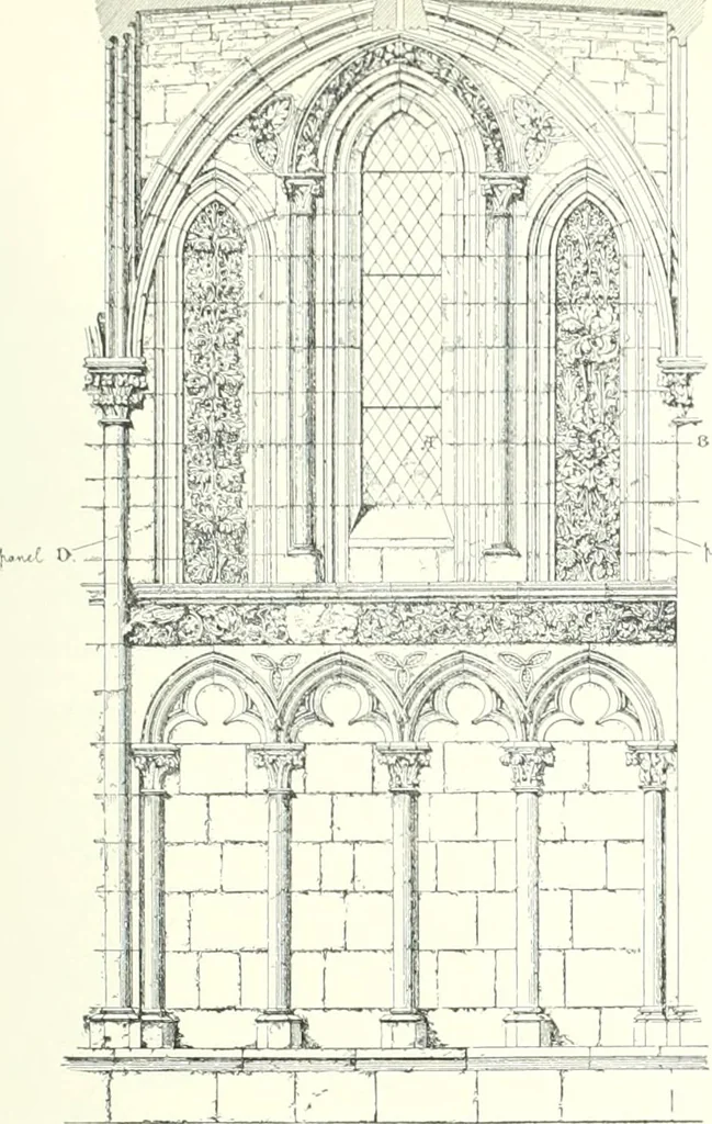 An illustration from A dictionary of architecture and building : biographical, historical, and descriptive, 1902, leaf 156