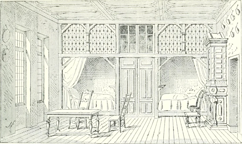 An illustration from A dictionary of architecture and building : biographical, historical, and descriptive, 1902, leaf 162