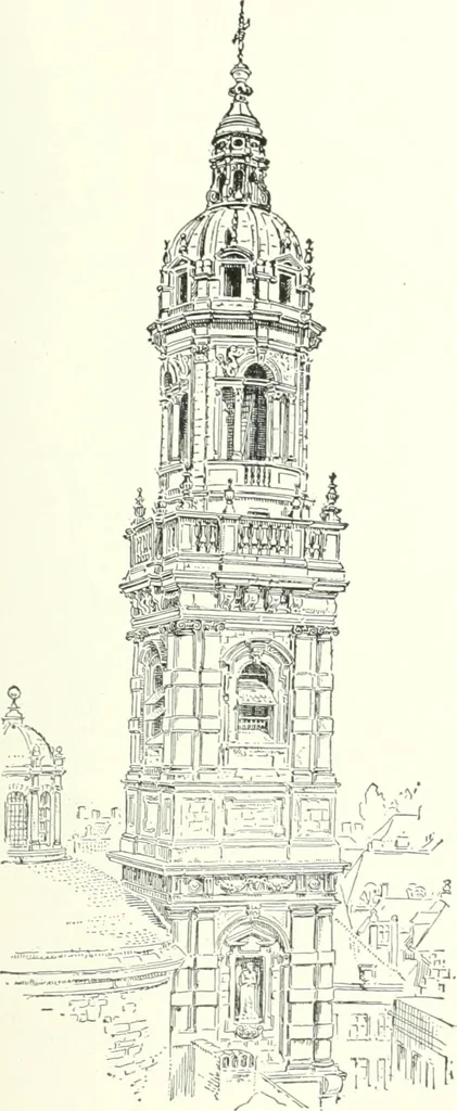 An illustration from A dictionary of architecture and building : biographical, historical, and descriptive, 1902, leaf 164