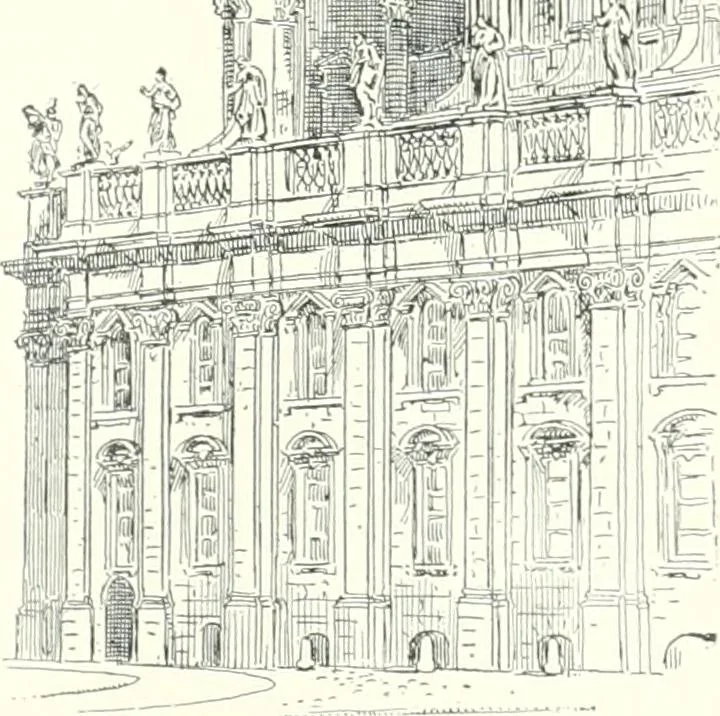 An illustration from A dictionary of architecture and building : biographical, historical, and descriptive, 1902, leaf 164