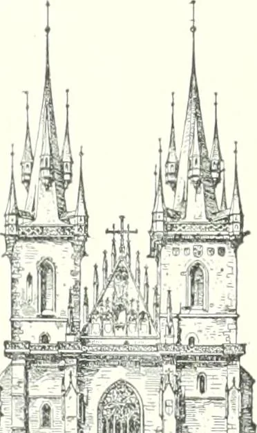 An illustration from A dictionary of architecture and building : biographical, historical, and descriptive, 1902, leaf 192