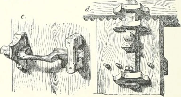 An illustration from A dictionary of architecture and building : biographical, historical, and descriptive, 1902, leaf 195
