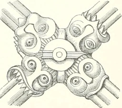 An illustration from A dictionary of architecture and building : biographical, historical, and descriptive, 1902, leaf 201