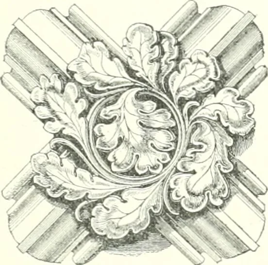 An illustration from A dictionary of architecture and building : biographical, historical, and descriptive, 1902, leaf 202