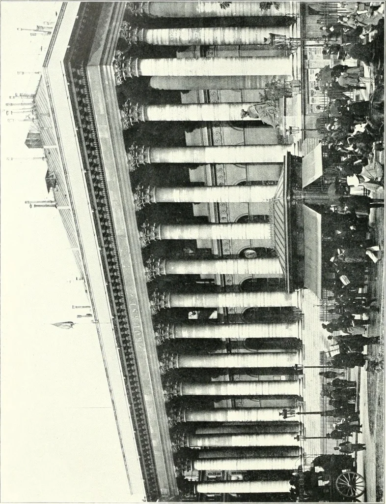 An illustration from A dictionary of architecture and building : biographical, historical, and descriptive, 1902, leaf 205