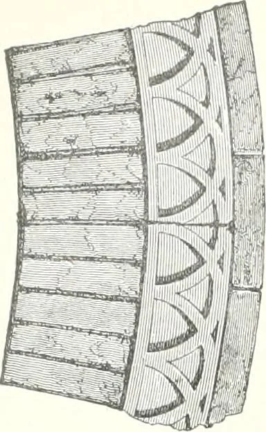 An illustration from A dictionary of architecture and building : biographical, historical, and descriptive, 1902, leaf 215
