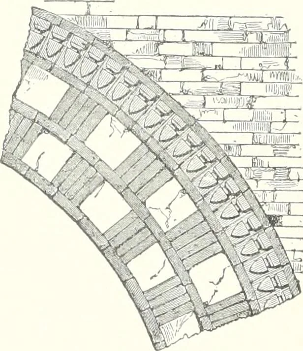 An illustration from A dictionary of architecture and building : biographical, historical, and descriptive, 1902, leaf 215