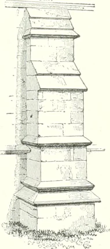 An illustration from A dictionary of architecture and building : biographical, historical, and descriptive, 1902, leaf 236