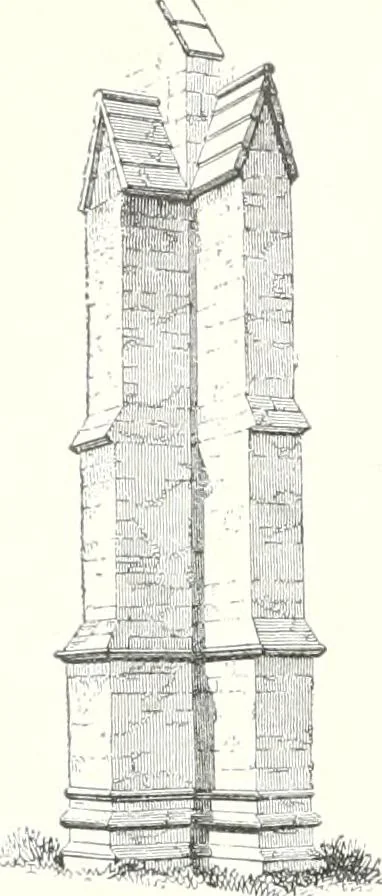 An illustration from A dictionary of architecture and building : biographical, historical, and descriptive, 1902, leaf 237