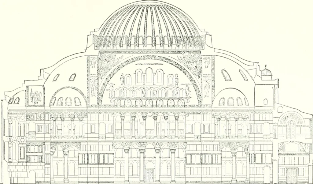 An illustration from A dictionary of architecture and building : biographical, historical, and descriptive, 1902, leaf 242