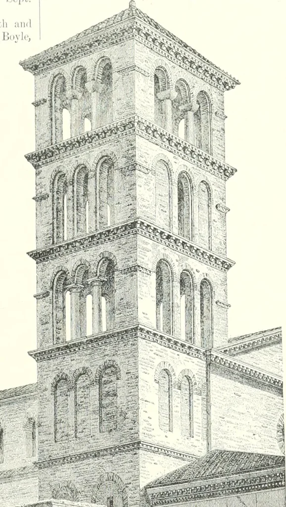 An illustration from A dictionary of architecture and building : biographical, historical, and descriptive, 1902, leaf 256