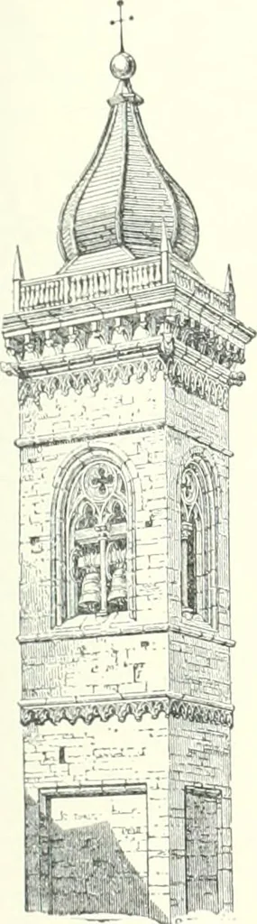 An illustration from A dictionary of architecture and building : biographical, historical, and descriptive, 1902, leaf 258