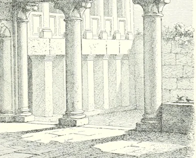 An illustration from A dictionary of architecture and building : biographical, historical, and descriptive, 1902, leaf 266