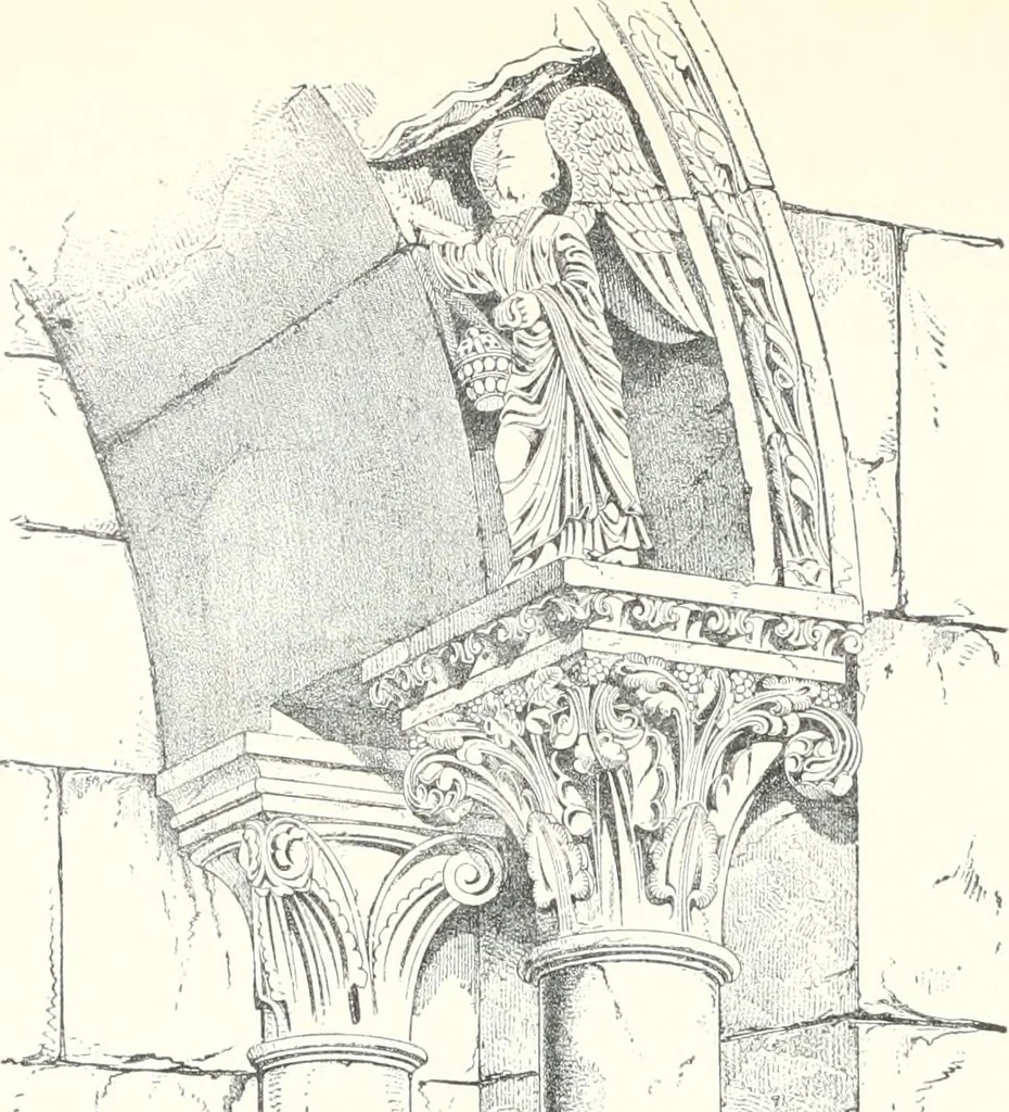 An illustration from A dictionary of architecture and building : biographical, historical, and descriptive, 1902, leaf 267