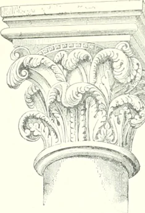 An illustration from A dictionary of architecture and building : biographical, historical, and descriptive, 1902, leaf 268