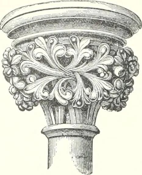 An illustration from A dictionary of architecture and building : biographical, historical, and descriptive, 1902, leaf 269