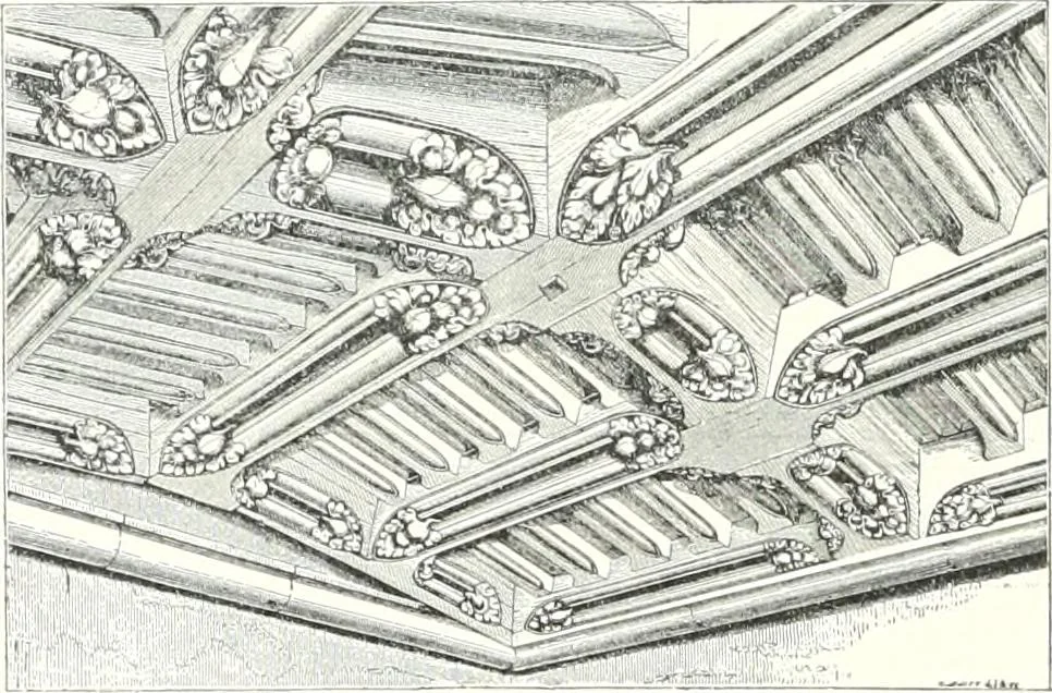 An illustration from A dictionary of architecture and building : biographical, historical, and descriptive, 1902, leaf 283