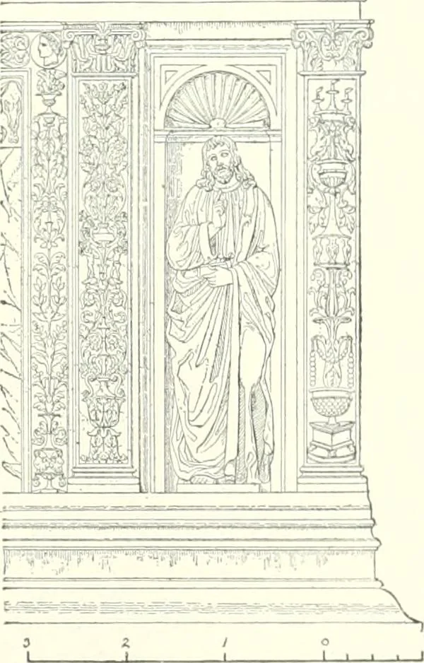 An illustration from A dictionary of architecture and building : biographical, historical, and descriptive, 1902, leaf 292