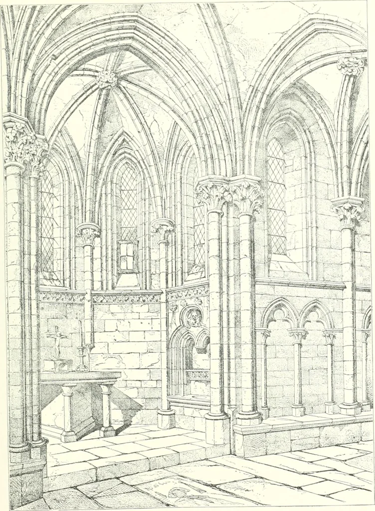 An illustration from A dictionary of architecture and building : biographical, historical, and descriptive, 1902, leaf 300