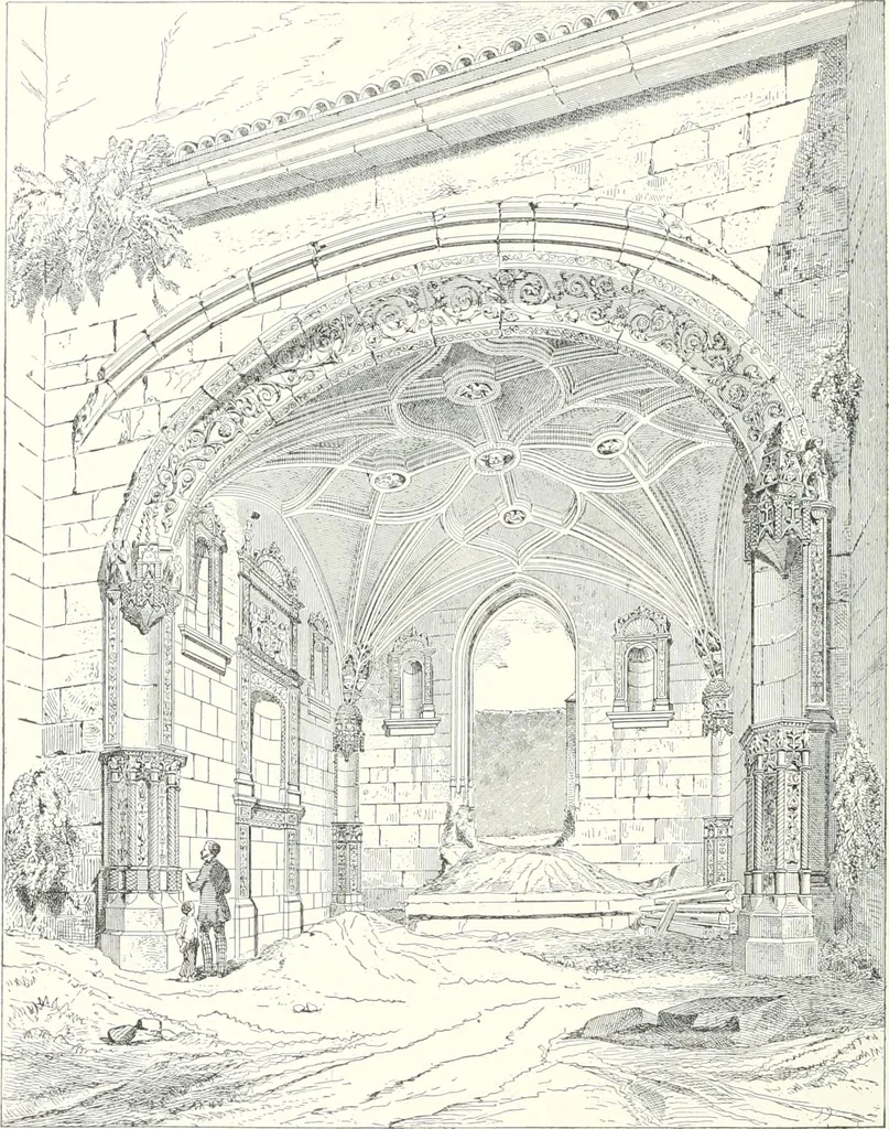 An illustration from A dictionary of architecture and building : biographical, historical, and descriptive, 1902, leaf 301