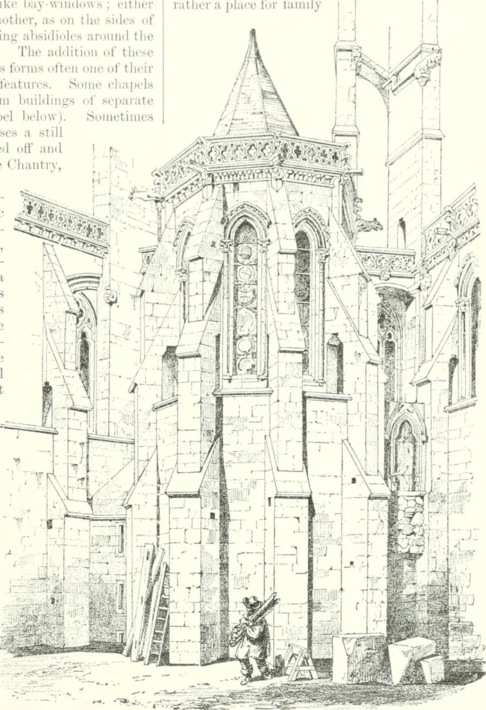 An illustration from A dictionary of architecture and building : biographical, historical, and descriptive, 1902, leaf 302