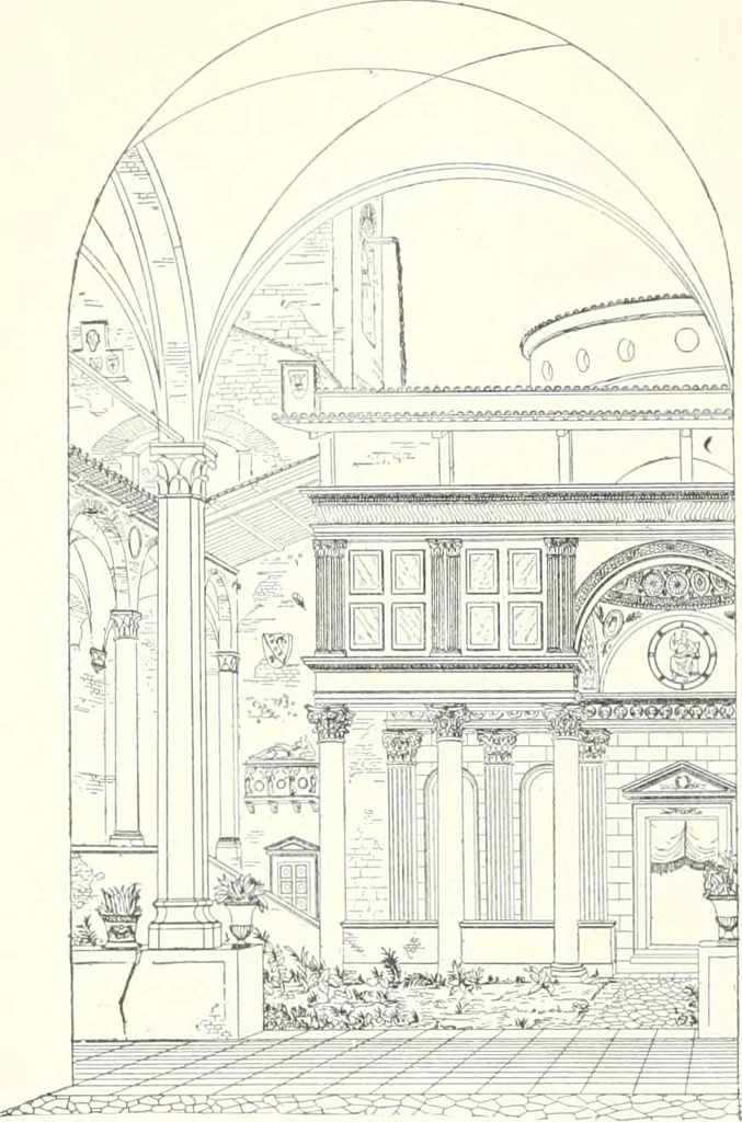 An illustration from A dictionary of architecture and building : biographical, historical, and descriptive, 1902, leaf 303