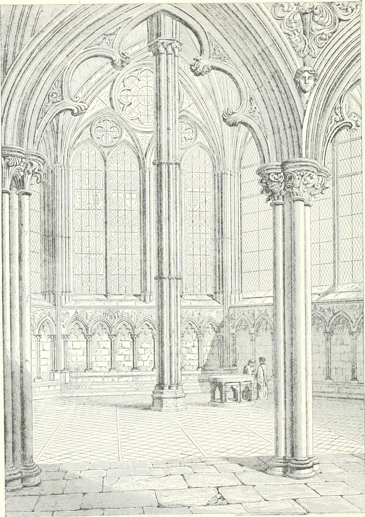 An illustration from A dictionary of architecture and building : biographical, historical, and descriptive, 1902, leaf 309