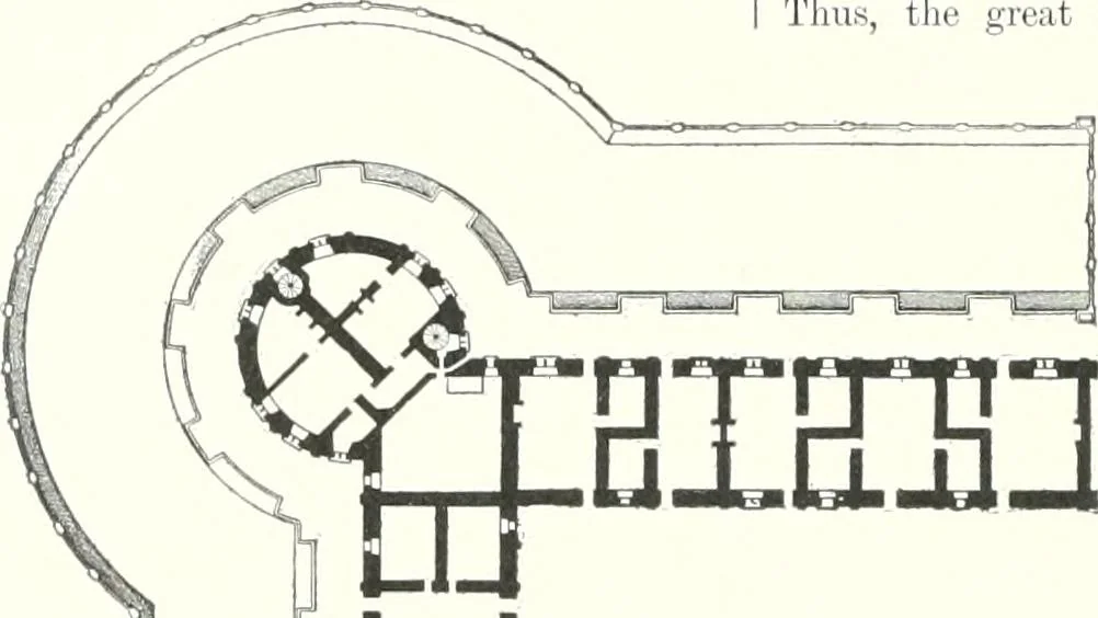 An illustration from A dictionary of architecture and building : biographical, historical, and descriptive, 1902, leaf 313