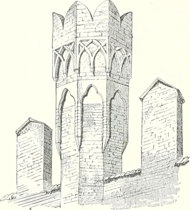 An illustration from A dictionary of architecture and building : biographical, historical, and descriptive, 1902, leaf 317