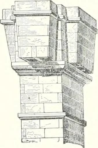 An illustration from A dictionary of architecture and building : biographical, historical, and descriptive, 1902, leaf 317