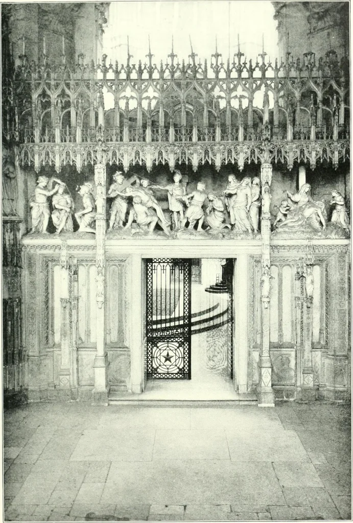 An illustration from A dictionary of architecture and building : biographical, historical, and descriptive, 1902, leaf 324