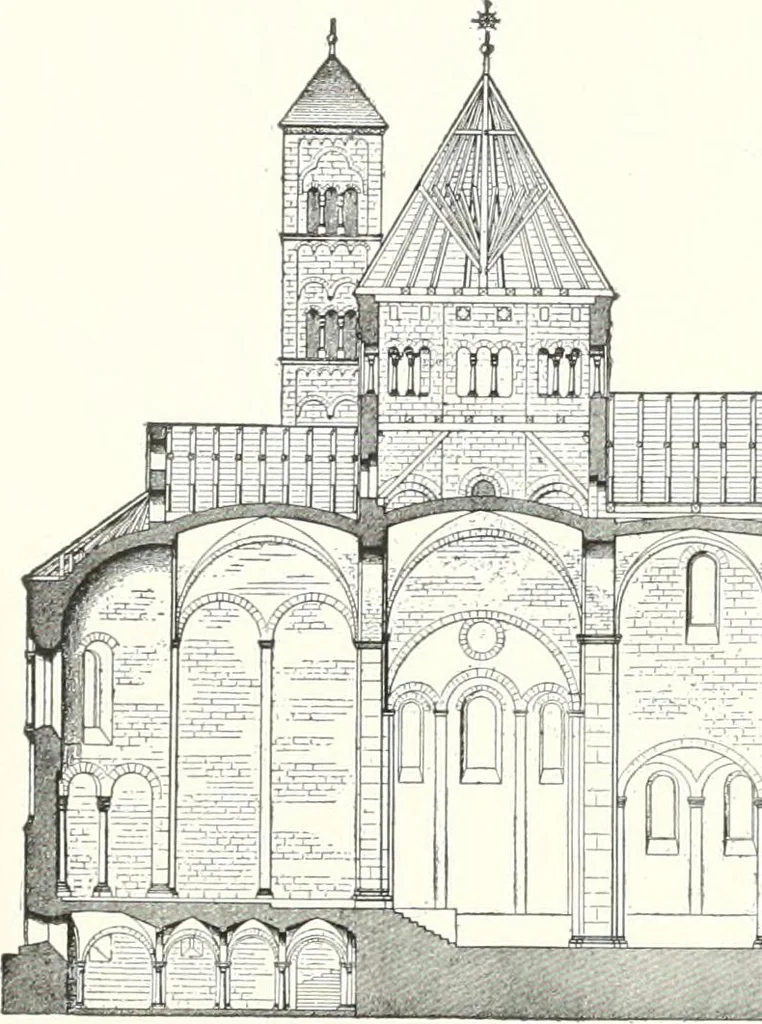 An illustration from A dictionary of architecture and building : biographical, historical, and descriptive, 1902, leaf 333