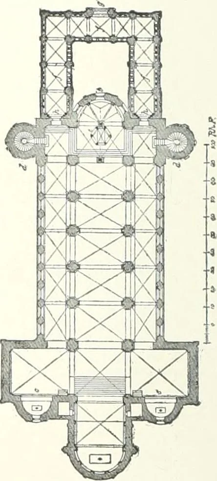 An illustration from A dictionary of architecture and building : biographical, historical, and descriptive, 1902, leaf 333