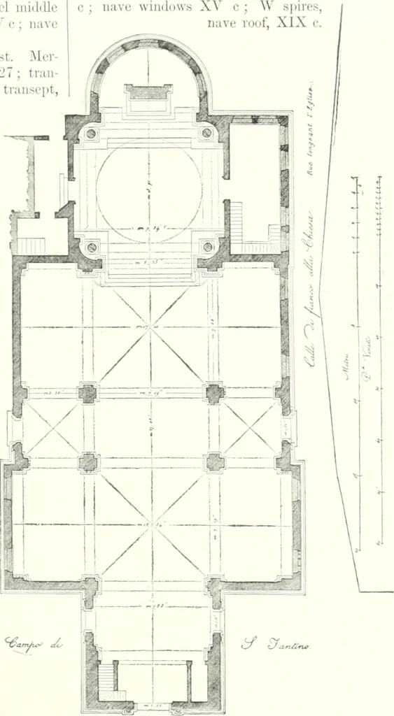 An illustration from A dictionary of architecture and building : biographical, historical, and descriptive, 1902, leaf 338