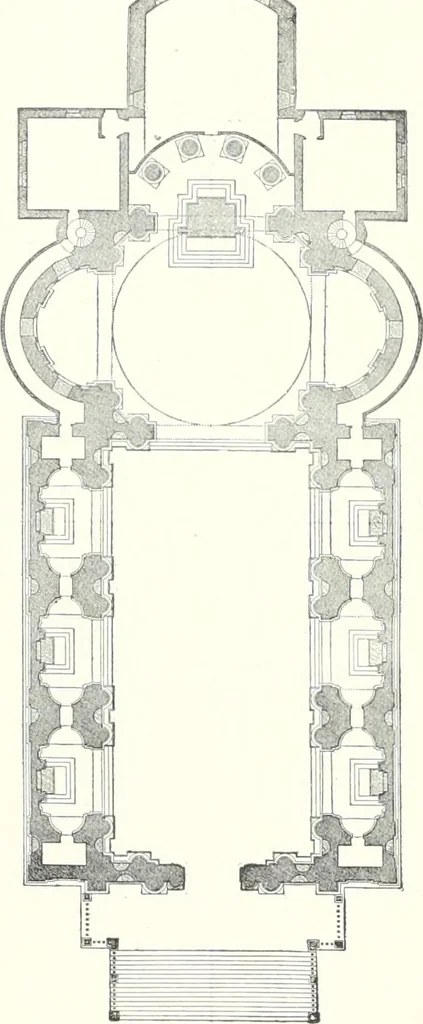 An illustration from A dictionary of architecture and building : biographical, historical, and descriptive, 1902, leaf 339
