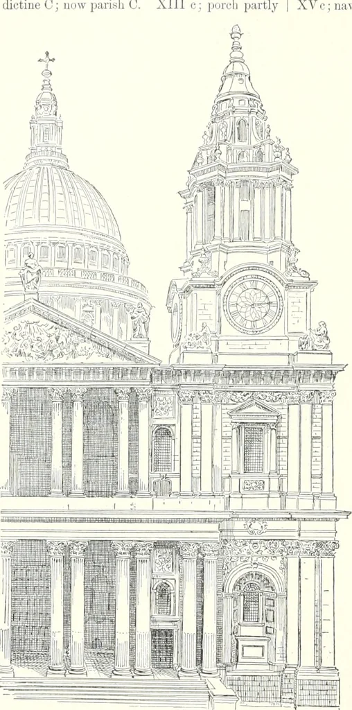 An illustration from A dictionary of architecture and building : biographical, historical, and descriptive, 1902, leaf 343