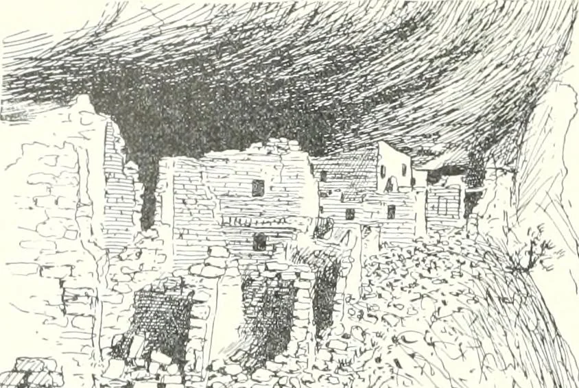 An illustration from A dictionary of architecture and building : biographical, historical, and descriptive, 1902, leaf 365