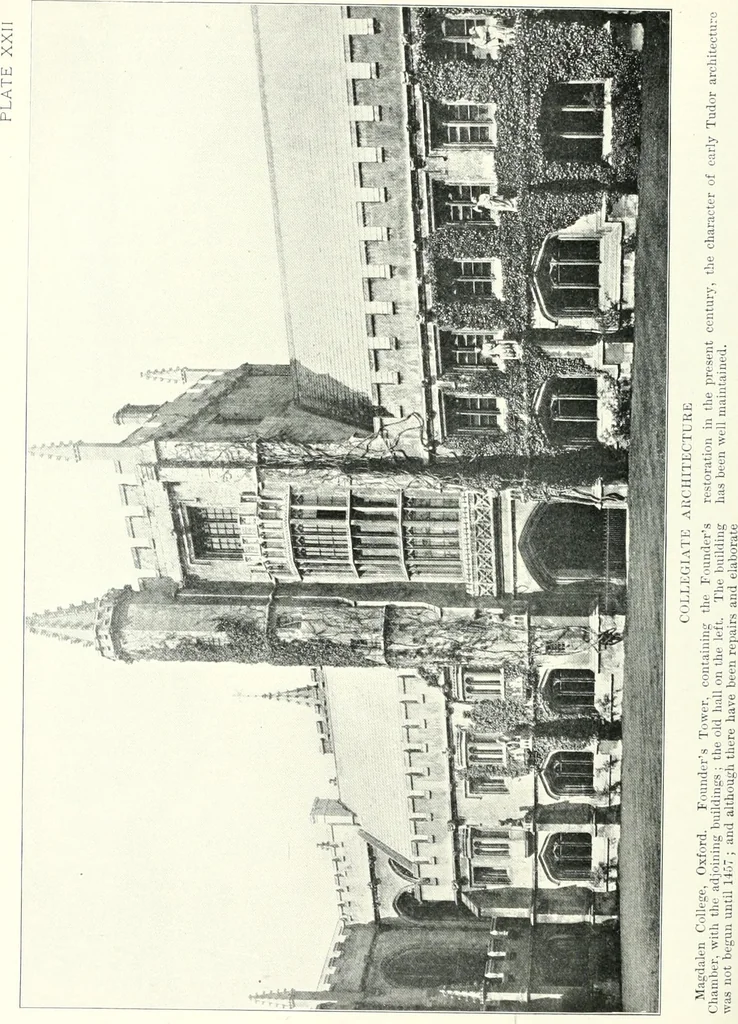 An illustration from A dictionary of architecture and building : biographical, historical, and descriptive, 1902, leaf 379