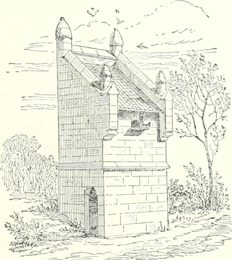 An illustration from A dictionary of architecture and building : biographical, historical, and descriptive, 1902, leaf 382