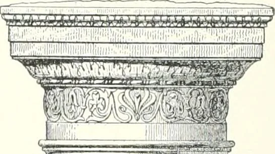 An illustration from A dictionary of architecture and building : biographical, historical, and descriptive, 1902, leaf 383