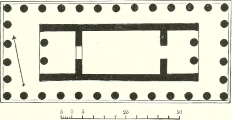 An illustration from A dictionary of architecture and building : biographical, historical, and descriptive, 1902, leaf 386