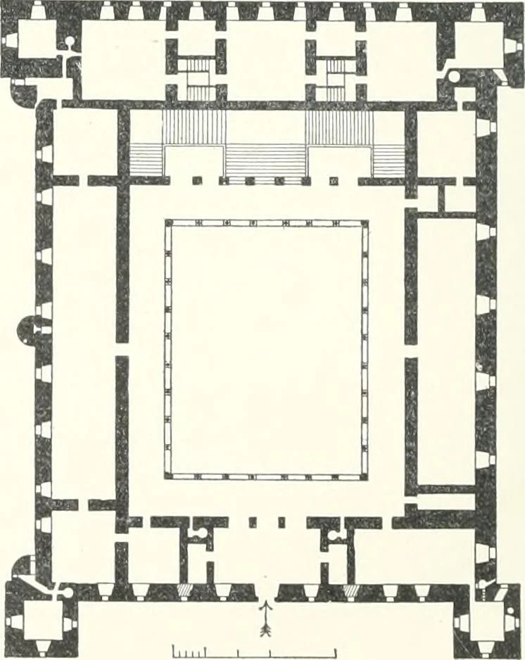 An illustration from A dictionary of architecture and building : biographical, historical, and descriptive, 1902, leaf 39