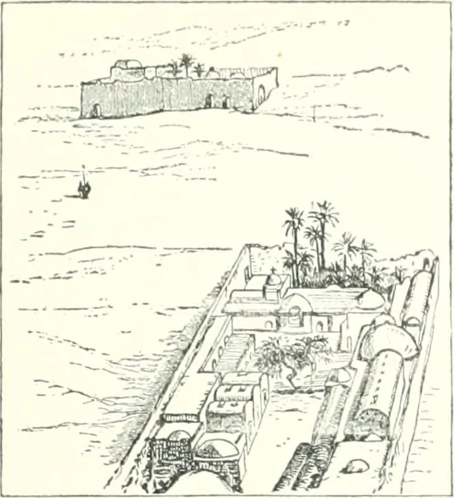 An illustration from A dictionary of architecture and building : biographical, historical, and descriptive, 1902, leaf 398