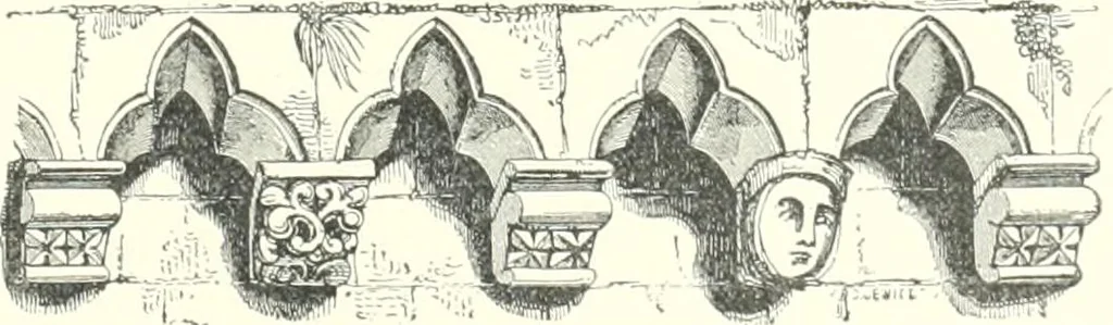 An illustration from A dictionary of architecture and building : biographical, historical, and descriptive, 1902, leaf 402