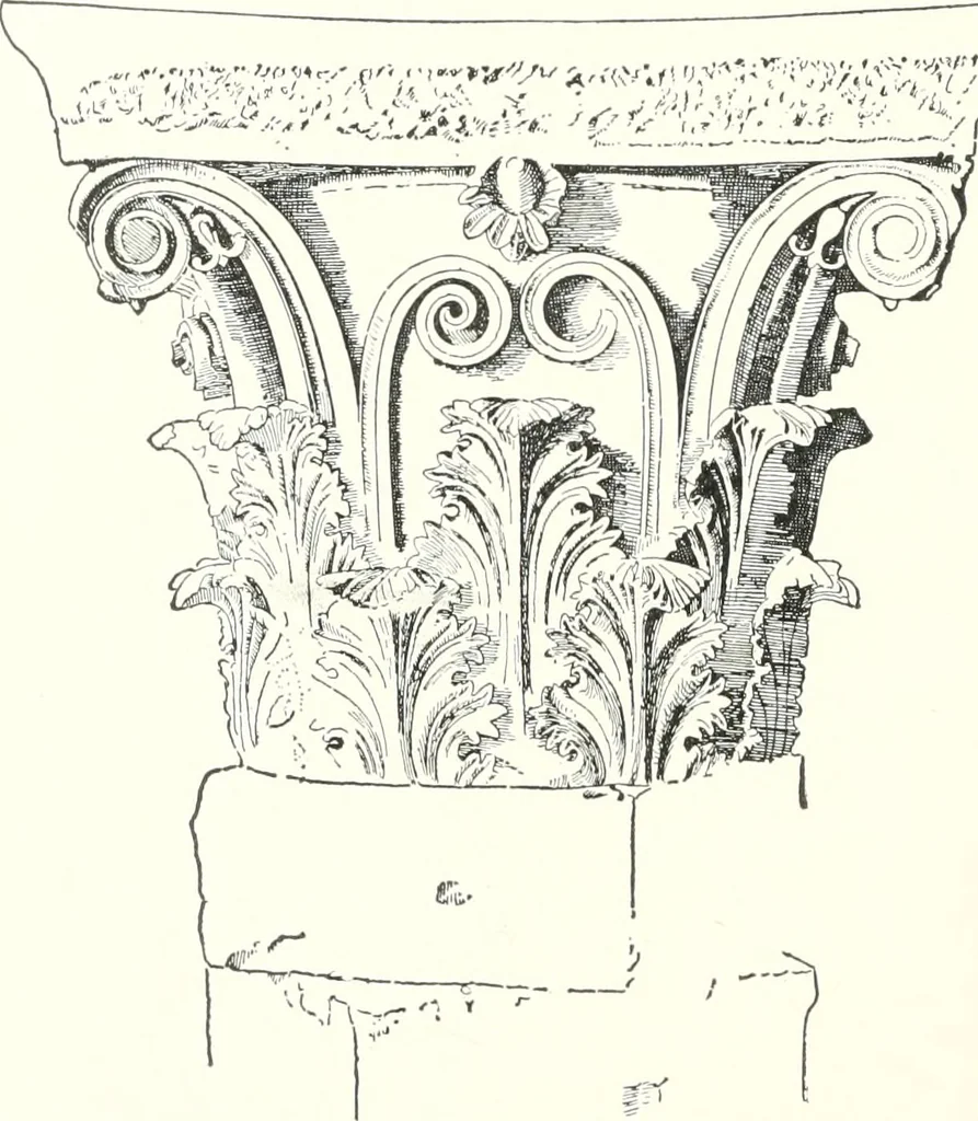 An illustration from A dictionary of architecture and building : biographical, historical, and descriptive, 1902, leaf 403