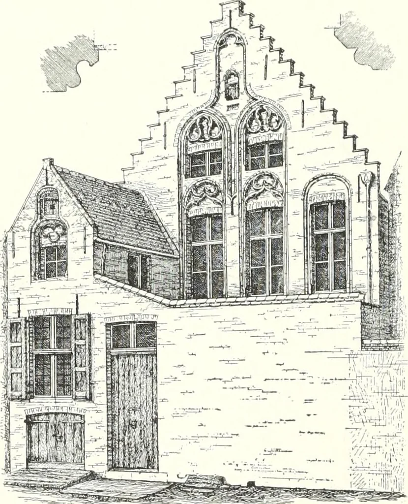 An illustration from A dictionary of architecture and building : biographical, historical, and descriptive, 1902, leaf 415