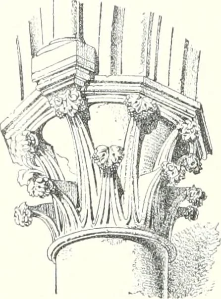 An illustration from A dictionary of architecture and building : biographical, historical, and descriptive, 1902, leaf 423