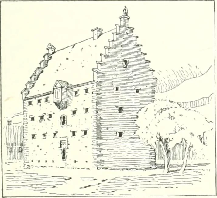 An illustration from A dictionary of architecture and building : biographical, historical, and descriptive, 1902, leaf 426