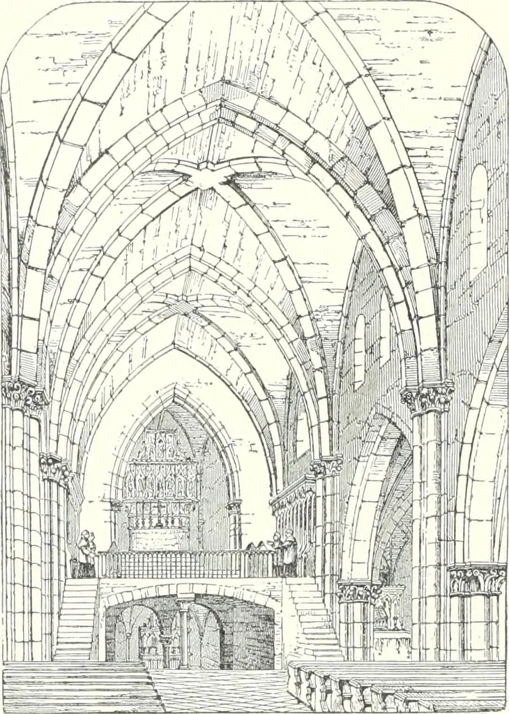 An illustration from A dictionary of architecture and building : biographical, historical, and descriptive, 1902, leaf 427