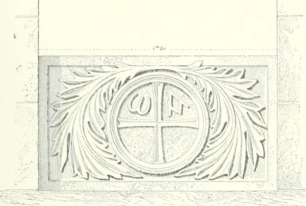 An illustration from A dictionary of architecture and building : biographical, historical, and descriptive, 1902, leaf 44